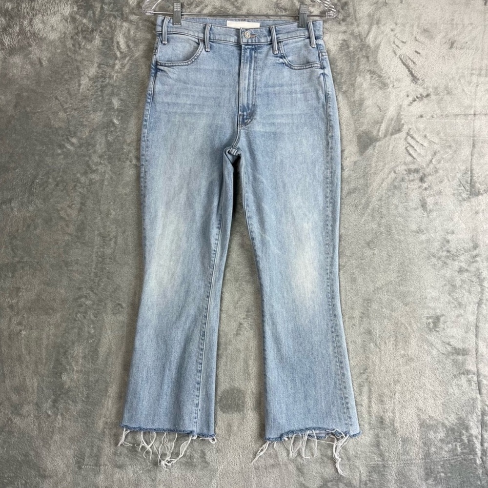 Mother The Two Step Hustler Fray Jeans Size 28 Prize Pupil Distressed